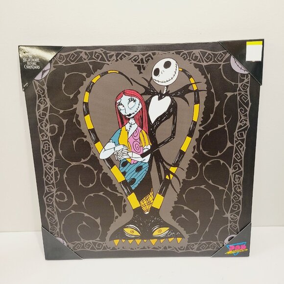 Canvas Art Print Tim Burton's Nightmare Before Christmas Jack Design Wall Decor - Picture 1 of 4